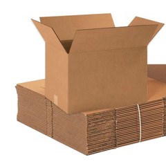 AVIDITI Shipping Boxes Medium 18L x 13W x 12H, 25-Pack | Corrugated Cardboard Bo