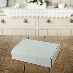 Brand New 9x6x2 Inches Shipping Boxes Set of 25 White Small Corrugated Cardbo…