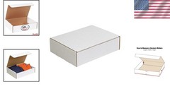 50-Pack Medium Corrugated Mailer Boxes – Durable & Eco-Friendly 11.1″ x 8.75″