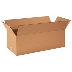 24x10x8 Shipping Boxes Corrugated Cardboard Moving Packing Cartons 25 Pack