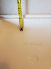 DuraTherm Styrofoam Shipping Box Insulated Cooler 13.25×10.25×8 in 16x13x11″ out