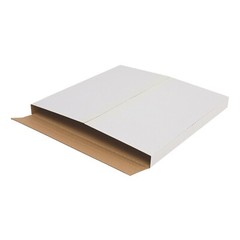 25pc White Vinyl Record LP Shipping Mailer Boxes 12.5×12.5×1/2）” Album Paper Box