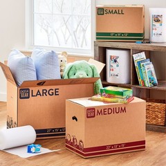 (10 Pack) Large Moving Boxes, 27L X 15W X 17H, Kraft
