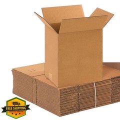 BOX USA Cardboard Boxes 11.25×8.75×12″ 25 Pack
