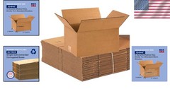 Brand New Shipping Boxes 12x9x6 Kraft 25-Pack