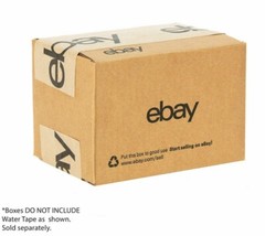 NEW EDITION eBay-Branded Boxes With Black Logo 6″ x 4 3/4″ x 4 3/4″
