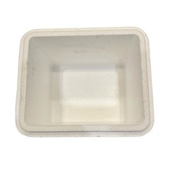 Insulated Styrofoam Shipping Cooler Inner ~8x8x10 Secure Fitted Lid Rounded
