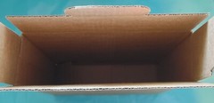 50 12x10x3 Boxes Blank Cardboard Corrugated Shipping Packing Tapeless Easy Fold