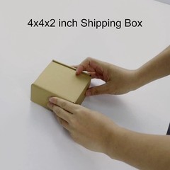 4x4x2 inch Shipping Boxes Bulk 25 Pack Brown, Tab Lock Tuck Top Mailer Boxes …