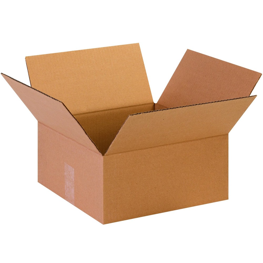 TAPE LOGIC 13 x 13 x 6 Corrugated Cardboard Boxes, Flat 13L x 13W x 6H, Pack of