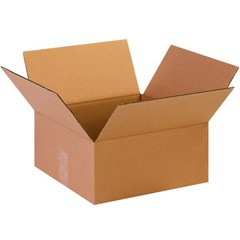 TAPE LOGIC 13 x 13 x 6 Corrugated Cardboard Boxes, Flat 13L x 13W x 6H, Pack of