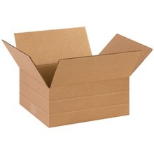 14 x 10 x 6″ Multi-Depth Corrugated Carton Boxes-Pack of 25