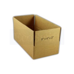 5 8x4x2 EcoSwift Cardboard Packing Moving Shipping Boxes Corrugated Box Cartons