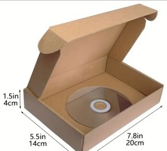 Shipping Boxes Small Cardboard Box Mailers 75PCS 7.8×5.5×1.5 US seller
