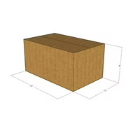 16x10x8 Corrugated Shipping Boxes 32 ECT Single-Wall, 15/Pack