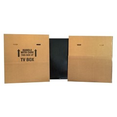 TV Moving Box 56-70 inch Flat Panel TVs Durable Adjustable Packing Solution New