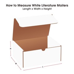 Mailer Boxes Small 9″L x 7 1/2″W x 3″H 50-Pack – Corrugated Cardboard Box for…