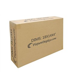 20PK 18X14X4″ Shipping Box Cardboard Singlewall BF150 Mail Packaging E-Commerce