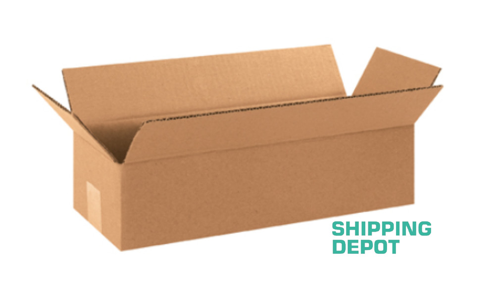 50 12x4x4 Corrugated Kraft Cardboard Cartons Mailer Shipping Packing Box Boxes