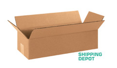 50 12x4x4 Corrugated Kraft Cardboard Cartons Mailer Shipping Packing Box Boxes