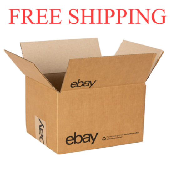 eBay-Branded Boxes With Black Color Logo 10″ x 8″ x 6″ FREE SHIPPING USA