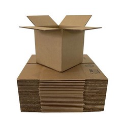 UOFFICE 25 Corrugated Boxes 14 x 14 x 14″ Cube Cardboard Shipping Box Cartons