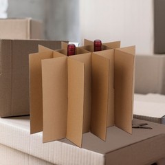 Card Dividers Multicolor Boxes for Packing to Move Cardboard Construction Kit