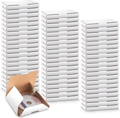 50 Pcs 5 5/8″L X 5″W X 7/16″H Cd Mailer Box Cd Shipping Boxes Corrugated Mailing