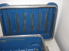 Thermodyne Shok-Stop Hard Case 27x21x16 Weathertight Shock Stop Blue