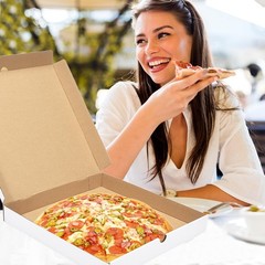 10 Pack 16x16x2 In Large White Corrugated Cardboard Pizza Takeout Bakery Boxes