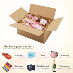 Customizable Brown Shipping Boxes – Pack of 30, Ideal 10x7x5 Size for Businesses