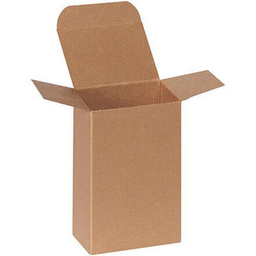 Kraft Reverse Tuck 3 1/2 x 2 1/2 x 5 1/2″ Folding Cartons 250/Case