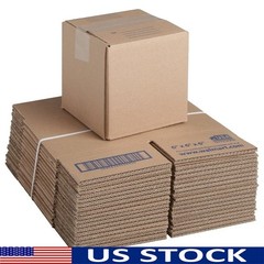 Small Shipping Boxes 6x6x6 100% Recycled Corrugated 30 Pack Eco-Friendly New