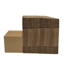 5x5x5 Inch Corrugated Shipping Boxes – 50 Pack