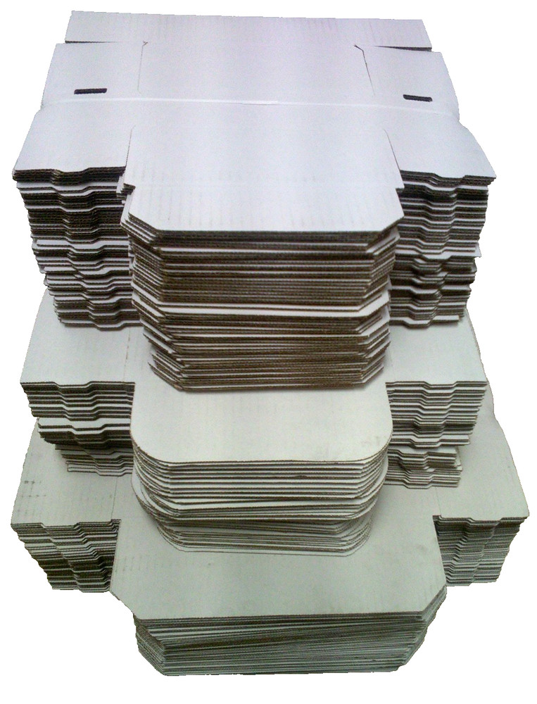 9x6x3 White Corrugated Shipping Mailer Packing Box Boxes 9″ x 6″ x 3″ 50/bundle
