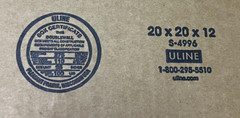 20″ x 20″ x 12″ Cardboard Corrugated Box – DOUBLE WALLED