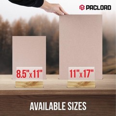 8.5″ x 11″ Brown Kraft Plain Chipboard Sheets, 30 Pt Thick – Made in USA D
