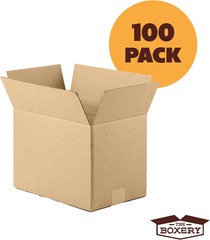 6″X6″X6″ Brown/Kraft Corrugated Cardboard Shipping Boxes 100-Pack | Mailing, Pac