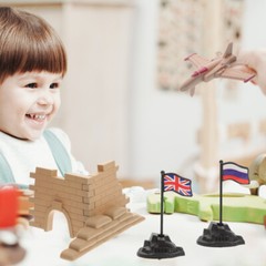 1 Set Mini Scene Model Toys Team Toy Soldier Figure Model Toys Soldier Toys