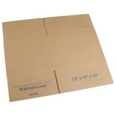 Shipping Boxes Recycled 15 in x 12 in x 10 in 30-Count Durable Stackable NEW