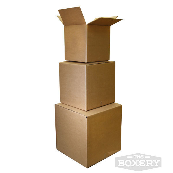 25 12x12x4 Cardboard Packing Mailing Moving Shipping Boxes Corrugated Box Carton