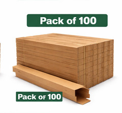 4″ x 4″ x 36″ Corrugated Shipping Boxes–Heavy Duty Kraft Rigid Cardboard Boxes