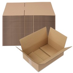 50pcs 14″x10″x4″ Cardboard Paper Boxes Mailing Packing Shipping Box Corrugated