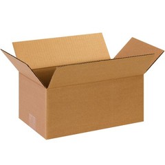TAPE LOGIC 12 x 5 x 5 Corrugated Cardboard Boxes, Long 12L x 5W x 5H, Pack of 25