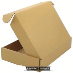 Shipping Boxes Small Cardboard Box Mailers 75PCS 7.8×5.5×1.5 US seller