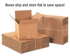 PARTNERS BRAND 24x16x14 Corrugated Boxes, Large, 24L x 16W x 14H, Pack of 15 …