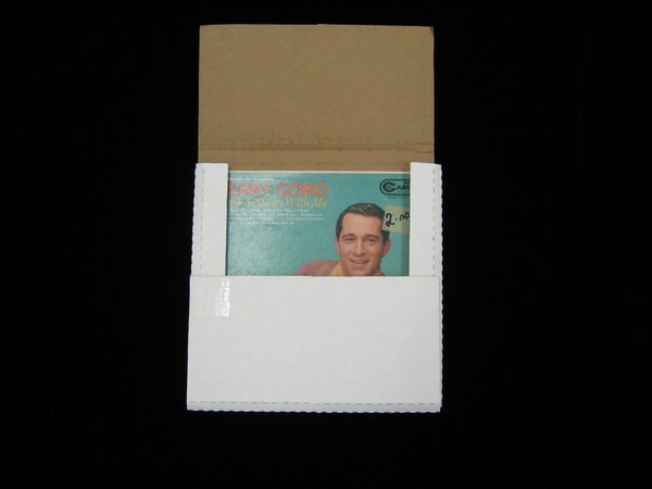 100 LP Record Album Mailer Boxes & 200 12.25″ x 12.25″ Filler Pads – SHIPS FREE!