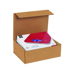 Kraft Corrugated Corrugated Cardboard Mailing Boxes, 7″ x 4″ x 2″, Pack of 50…