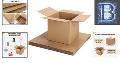Durable 6x6x6 Inch Shipping Boxes, Pack of 6 – Perfect for Small Item Storage