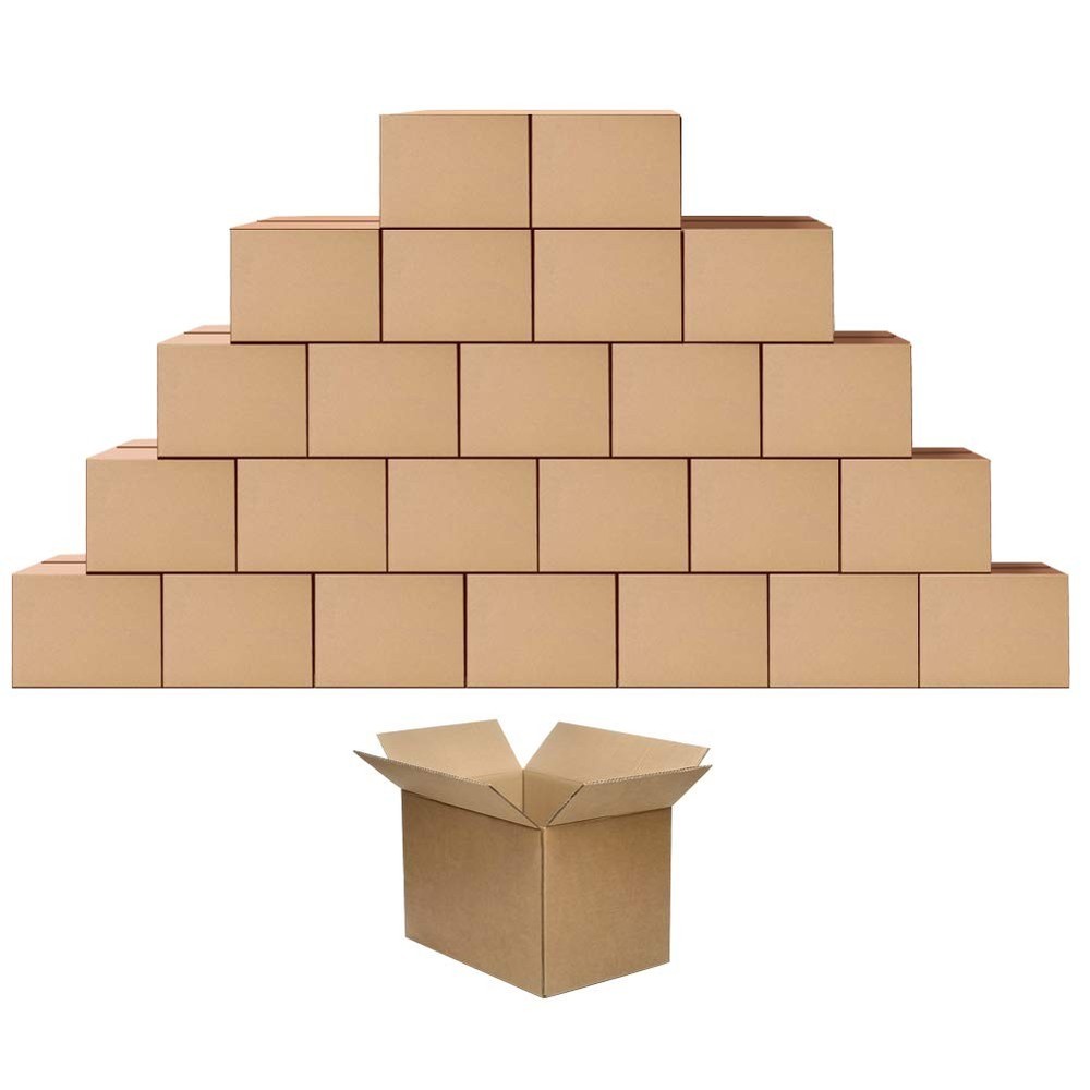 Cardboard Boxes Mailers 10x7x5 inches Small Packing Corrugated Packaging Movi…